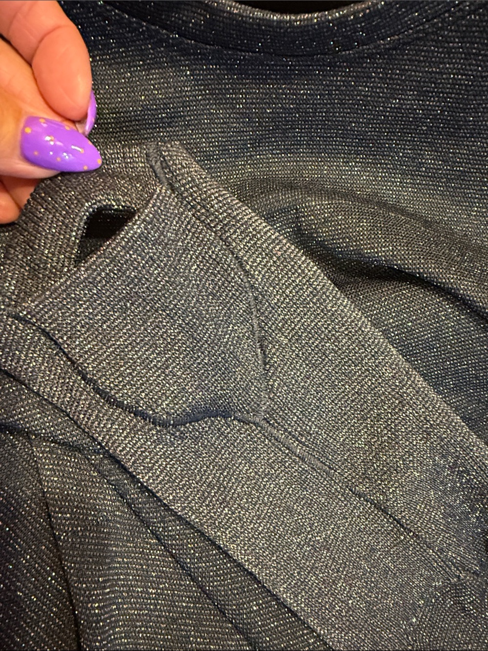 ⚜️ LULULEMON Swiftly Tech LS 2.0 Race Sparkle sz 12 - Picture 7 of 8